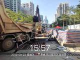 深圳皇崗河暗涵水下清淤機器人清除淤泥